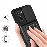   Tech-Protect Camshield Pro Poco X7 Pro strapabíró tok kameravédelemmel, kitámasztóval, fekete