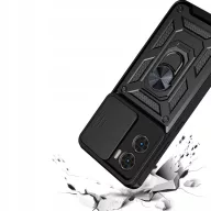   Tech-Protect Camshield Pro Poco X7 Pro strapabíró tok kameravédelemmel, kitámasztóval, fekete