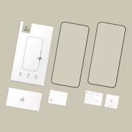   Tech-Protect Glass Fit+ Nothing Phone 4a / 4a Pro / 3 / 3a / 3a Pro / CMF Phone 2 Pro kijelzővédő üvegfólia, fekete (2db)