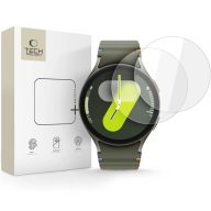   Tech-Protect Glass Fit+ Samsung Galaxy Watch 4 / 5 / 6 / 7 (44mm) kijelzővédő üvegfólia, átlátszó (2db)