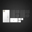 Tech-Protect Glass Fit+ GoPro Hero 9 / 10 / 11 / 12 kijelzővédő üvegfólia, átlátszó (2db)