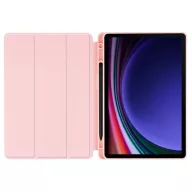   Tech-Protect Sc Pen Samsung Galaxy Tab S10 Lite / S10 FE / S9 FE / S9 oldalra nyíló, kitámasztható mappa tok ceruza tartóval, rózsaszín