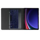 Tech-Protect Sc Pen Samsung Galaxy Tab S10 Lite / S10 FE / S9 FE / S9 oldalra nyíló, kitámasztható mappa tok ceruza tartóval, billentyűzettel, fekete