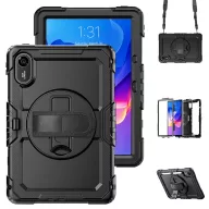   Tech-Protect Solid Samsung Galaxy Tab S10 Lite / S10 FE / S9 FE / S9 tablet tok kitámasztóval, fekete