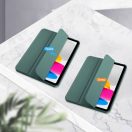 Tech-Protect Sc Pen Apple iPad 11 2025 / iPad 10.9 2022 oldalra nyíló, kitámasztható mappa tok ceruza tartóval, zöld