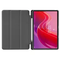   Tech-Protect Sc Pen Lenovo Tab M11 oldalra nyíló, kitámasztható mappa tok ceruza tartóval, fekete