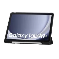   Tech-Protect Sc Pen Samsung Galaxy Tab A9+ oldalra nyíló, kitámasztható mappa tok ceruza tartóval, fekete