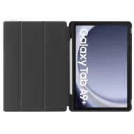   Tech-Protect Sc Pen Samsung Galaxy Tab A9+ oldalra nyíló, kitámasztható mappa tok ceruza tartóval, fekete