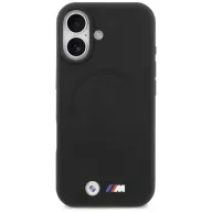   BMW M FW Metal Logo Apple iPhone 17 MagSafe hátlap tok, fekete
