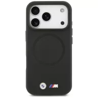  BMW M FW Metal Logo Apple iPhone 17 Pro MagSafe hátlap tok, fekete