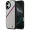 BMW M Tricolor Metal Logo Apple iPhone 17 MagSafe hátlap tok, szürke