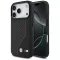 BMW M Carbon Line & Logo Apple iPhone 17 Pro Max MagSafe hátlap tok, fekete-piros