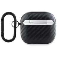  BMW PU Carbon M Collection Airpods 5 / Airpods 4 tok karabinerrel, fekete