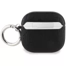 Karl Lagerfeld Monogram Karl & Choupette Head Apple AirPods 4 tok, fekete