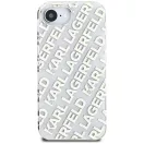 Karl Lagerfeld IML Repeat Logo iPhone 17e / iPhone 16e hátlap tok, arany