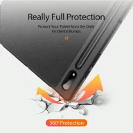   Dux Ducis Domo Samsung Tab S11 kihajtható tok pencil tartóval, fekete