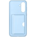 Samsung Card Slot Cover Galaxy A36 gyári hátlap tok kártyatartóval, kék