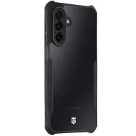   Tactical Quantum Stealth Samsung Galaxy A17 / Galaxy A18 hátlap tok, átlátszó/fekete