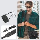 Tech-Protect Solid Samsung Galaxy Tab A9 tablet tok kitámasztóval, fekete