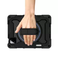   Tech-Protect Solid Apple iPad Air 11 2024 / 2025 tablet tok kitámasztóval, fekete