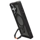 UAG Plasma XTE Apple iPhone 17 hátlap tok kitámasztóval, MagSafe, black/pop orange
