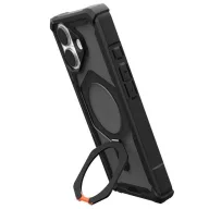  UAG Plasma XTE Apple iPhone 17 hátlap tok kitámasztóval, MagSafe, black/pop orange