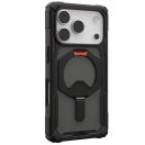 UAG Plasma XTE Apple iPhone 17 Pro hátlap tok kitámasztóval, MagSafe, black/pop orange