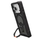 UAG Plasma XTE Apple iPhone 17 Pro hátlap tok kitámasztóval, MagSafe, black/pop orange