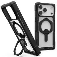  UAG Plasma XTE Apple iPhone 17 Pro hátlap tok kitámasztóval, MagSafe, black/clear