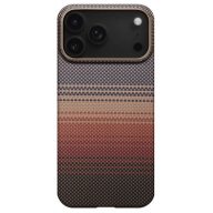   Pitaka Ultra Slim Apple iPhone 17 Pro Max hátlap tok, Aramid, MagSafe, sunset