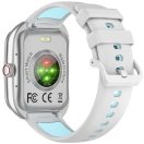 Colmi P86 okosóra AMOLED kijelzővel, pulzusméréssel, 1ATM vizállóssággal, ezüst