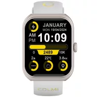   Colmi P86 okosóra AMOLED kijelzővel, pulzusméréssel, 1ATM vizállóssággal, arany