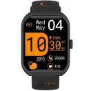 Colmi P86 okosóra AMOLED kijelzővel, pulzusméréssel, 1ATM vizállóssággal, fekete