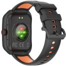 Colmi P86 okosóra AMOLED kijelzővel, pulzusméréssel, 1ATM vizállóssággal, fekete