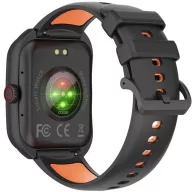   Colmi P86 okosóra AMOLED kijelzővel, pulzusméréssel, 1ATM vizállóssággal, fekete
