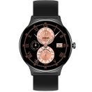 Colmi V89 okosóra AMOLED kijelzővel, pulzusméréssel, véroxigénméréssel, fekete