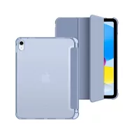   Tech-Protect Sc Pen Hybrid Apple iPad 11 2025 / 10.9 2022 oldalra nyíló, kitámasztható mappa tok ceruza tartóval, kristály kék