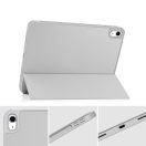 Tech-Protect Sc Pen Apple iPad 11 2025 / 10.9 2022 oldalra nyíló, kitámasztható mappa tok ceruza tartóval, szürke