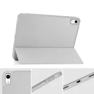   Tech-Protect Sc Pen Apple iPad 11 2025 / 10.9 2022 oldalra nyíló, kitámasztható mappa tok ceruza tartóval, szürke