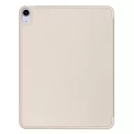   Tech-Protect Sc Pen Apple Air 11 (2024 / 2025) / iPad Air 4 / 5 (2020 / 2022) oldalra nyíló, kitámasztható mappa tok ceruza tartóval, bézs