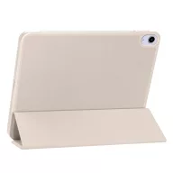  Tech-Protect Sc Pen Apple Air 11 (2024 / 2025) / iPad Air 4 / 5 (2020 / 2022) oldalra nyíló, kitámasztható mappa tok ceruza tartóval, bézs