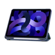   Tech-Protect Sc Pen Apple Air 11 (2024 / 2025) / iPad Air 4 / 5 (2020 / 2022) oldalra nyíló, kitámasztható mappa tok ceruza tartóval, kék