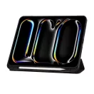 Tech-Protect Sc Pen Apple iPad Pro 11 2024 oldalra nyíló, kitámasztható mappa tok ceruza tartóval, fekete