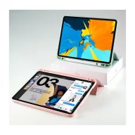   Tech-Protect Sc Pen Apple iPad 10.2 (2019 / 2020 / 2021) oldalra nyíló, kitámasztható mappa tok ceruza tartóval, fekete