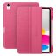Tech-Protect Sc Pen Canvas Apple iPad 11 2025 / 10.9 2022 oldalra nyíló, kitámasztható mappa tok ceruza tartóval, magenta