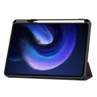   Tech-Protect Sc Pen Xiaomi Pad 6 Pro / Pad 6 oldalra nyíló, kitámasztható mappa tok ceruza tartóval, fekete