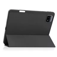   Tech-Protect Sc Pen Xiaomi Pad 6 Pro / Pad 6 oldalra nyíló, kitámasztható mappa tok ceruza tartóval, fekete