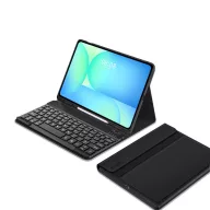   Tech-Protect Sc Pen Samsung Galaxy Tab S10 FE+ oldalra nyíló, kitámasztható mappa tok ceruza tartóval, billentyűzettel, fekete