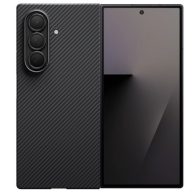   Pitaka Ultra Slim Samsung Galaxy Z Fold 7 hátlap tok, Aramid, MagSafe, black/grey