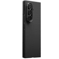   Pitaka Ultra Slim Samsung Galaxy Z Fold 7 hátlap tok, Aramid, MagSafe, black/grey